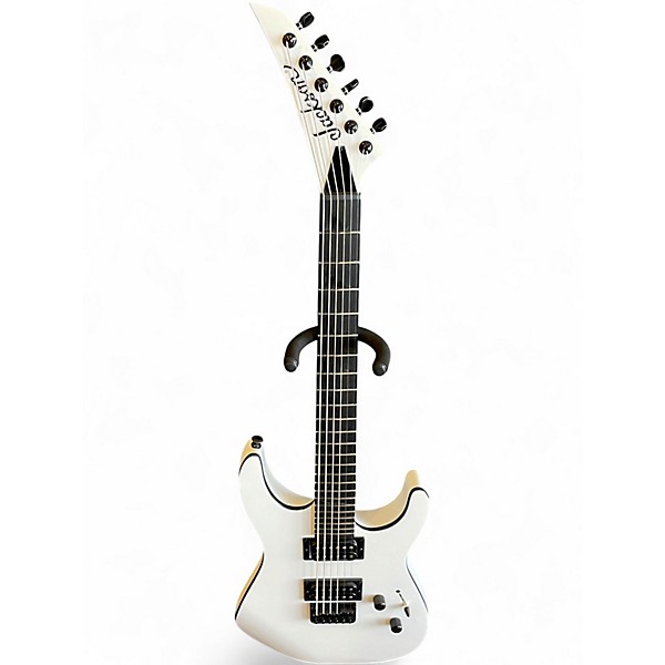 Used Jackson sl2 pro plus soloist limited edition Snow White Solid Body Electric Guitar