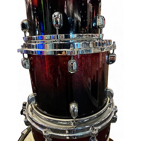 Used TAMA 4 Piece Starclassic Performer Rustic Burst Drum Kit