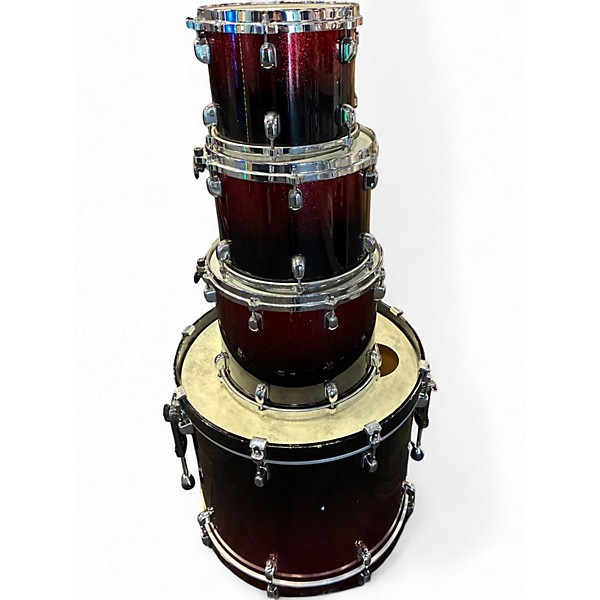 Used TAMA 4 Piece Starclassic Performer Rustic Burst Drum Kit