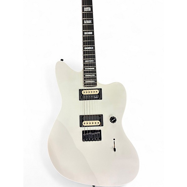Used Fender Jim Root Signature Jazzmaster Alpine White Solid Body Electric Guitar