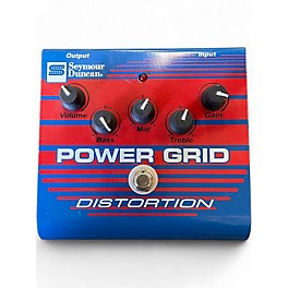 Used Seymour Duncan SFX08 Power Grid Distortion Effect Pedal