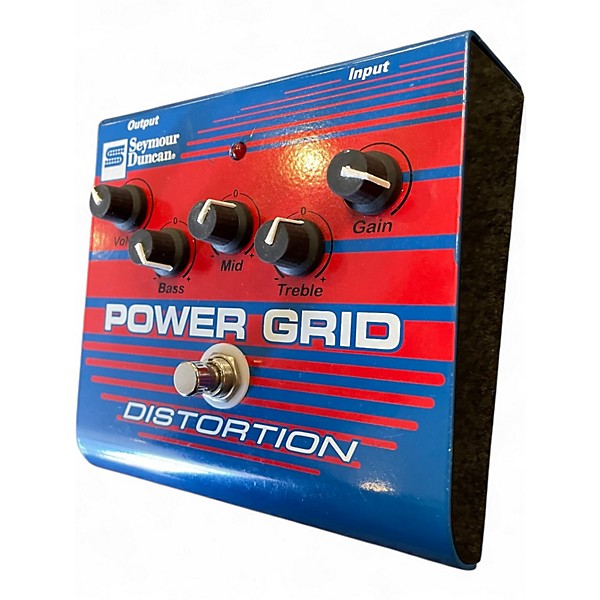 Used Seymour Duncan SFX08 Power Grid Distortion Effect Pedal
