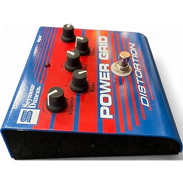 Used Seymour Duncan SFX08 Power Grid Distortion Effect Pedal