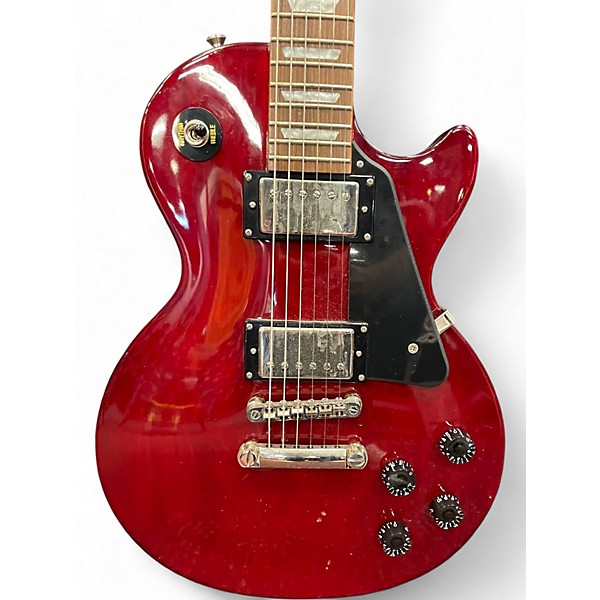 Used Epiphone Les Paul Studio Wine Red Solid Body Electric Guitar