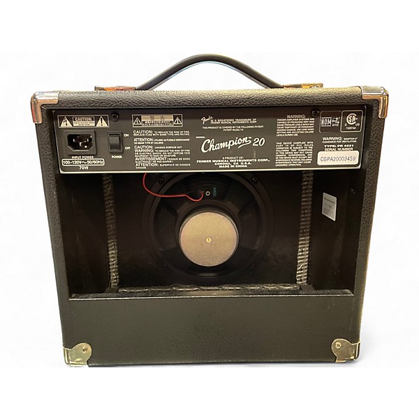 Used Fender Champion 20 Guitar Combo Amp