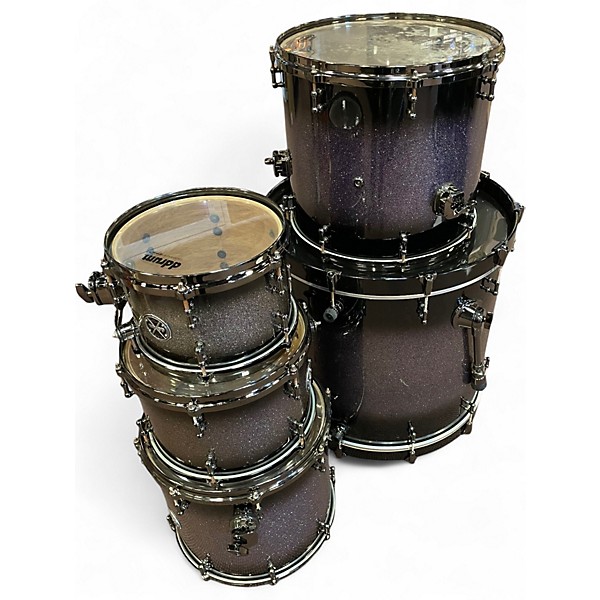 Used ddrum 5 Piece MAX LIMITED DRUM KIT Purple Drum Kit