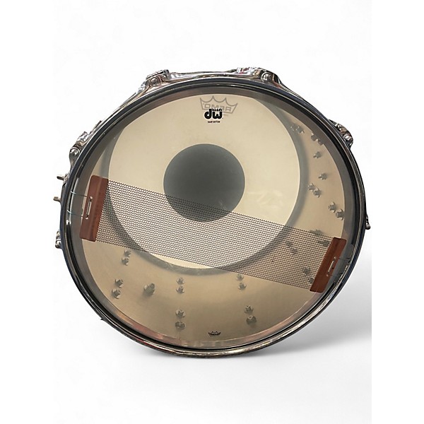 Used DW 14in Performance Series Steel Snare Chrome Drum
