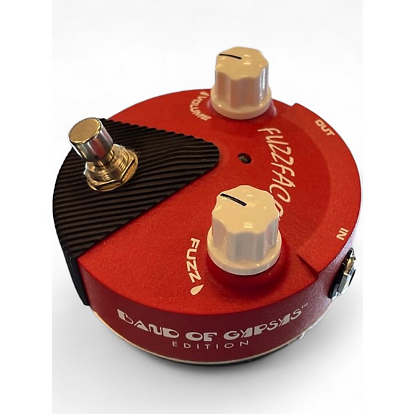 Used Dunlop Band of Gypsys Fuzz Face Mini Effect Pedal
