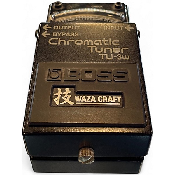 Used BOSS TU3W Waza Craft Chromatic Tuner Pedal