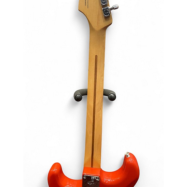 Used Fender STRATOCASTER Fiesta Red Solid Body Electric Guitar