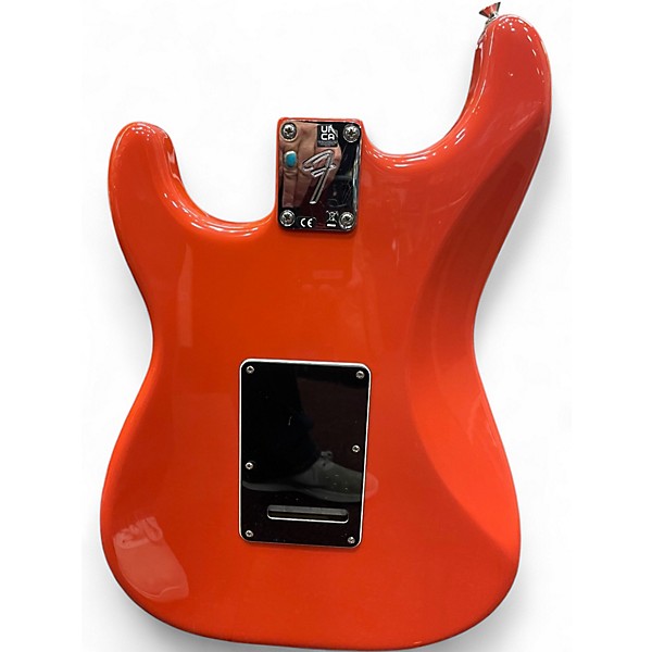 Used Fender STRATOCASTER Fiesta Red Solid Body Electric Guitar