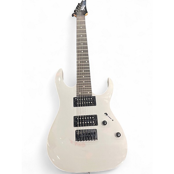 Used Ibanez GRG7221 White Solid Body Electric Guitar