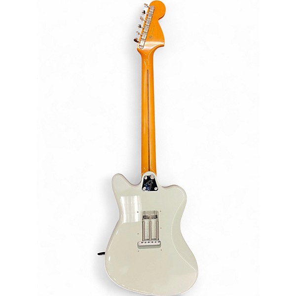 Used Fender SUPER-SONIC Alpine White Solid Body Electric Guitar