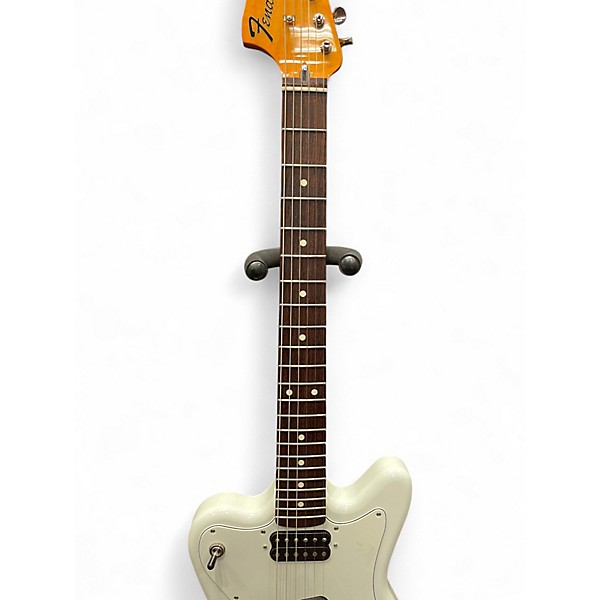 Used Fender SUPER-SONIC Alpine White Solid Body Electric Guitar