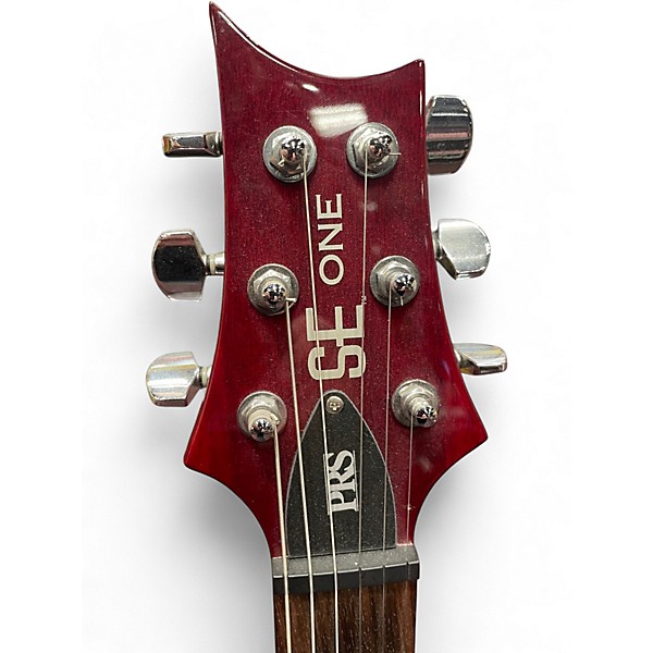 Used PRS ONE Cherry Solid Body Electric Guitar
