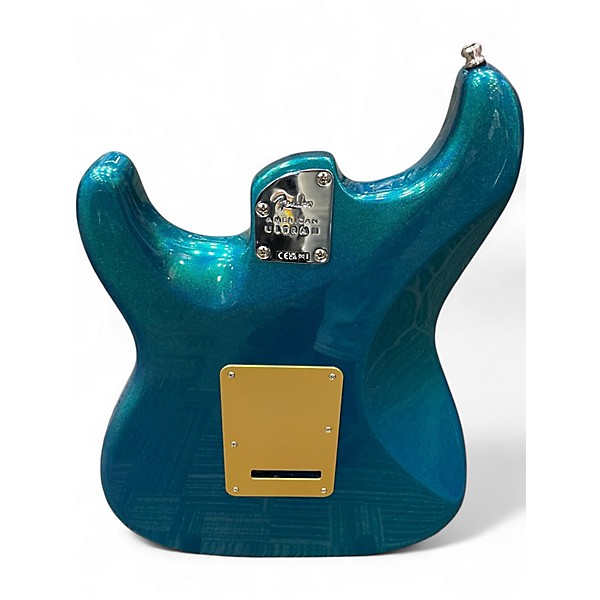 Used 2025 Fender ultra ii stratocaster Blue Solid Body Electric Guitar