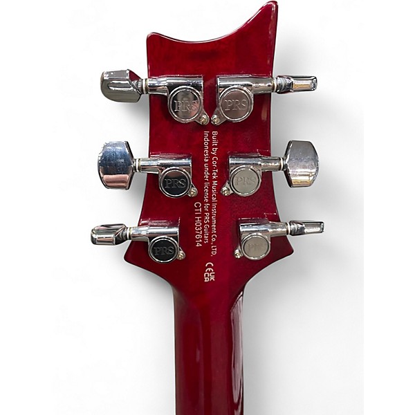 Used PRS David Grissom Signature Crimson Red Burst Solid Body Electric Guitar