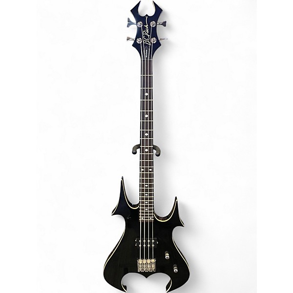 Used B.C. Rich Revenge Zombie Black Electric Bass Guitar