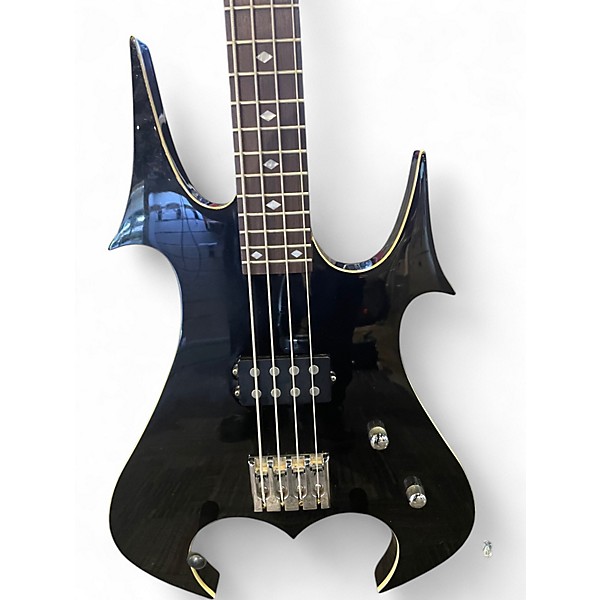 Used B.C. Rich Revenge Zombie Black Electric Bass Guitar