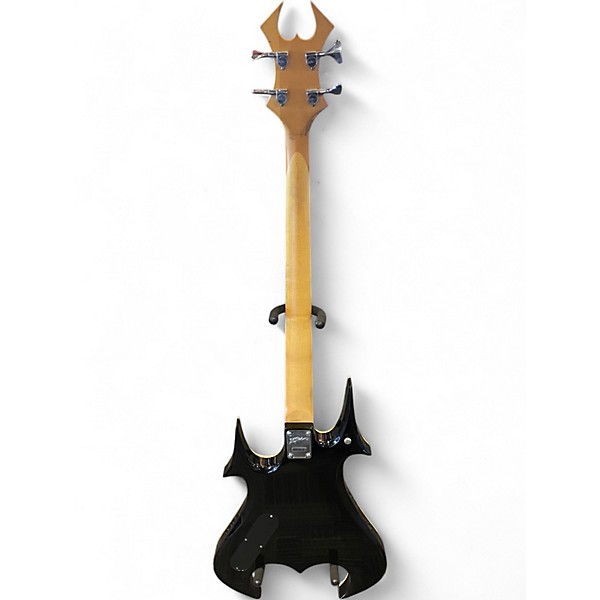 Used B.C. Rich Revenge Zombie Black Electric Bass Guitar