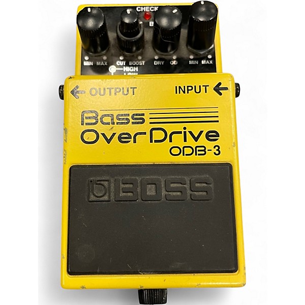 Used BOSS ODB3 Bass Overdrive Bass Effect Pedal
