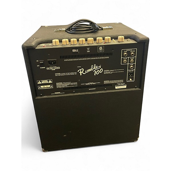 Used Fender Rumble 100 1x15 100W Bass Combo Amp