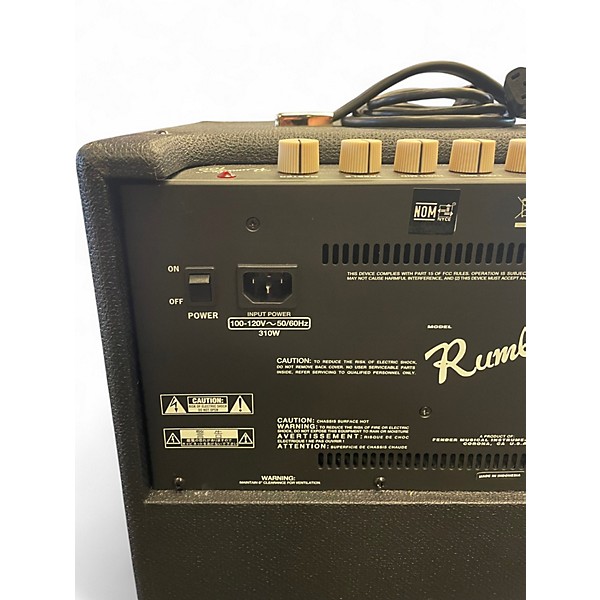 Used Fender Rumble 100 1x15 100W Bass Combo Amp