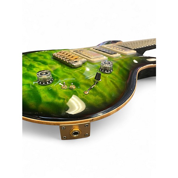Used PRS Special 22 Green Hollow Body Electric Guitar
