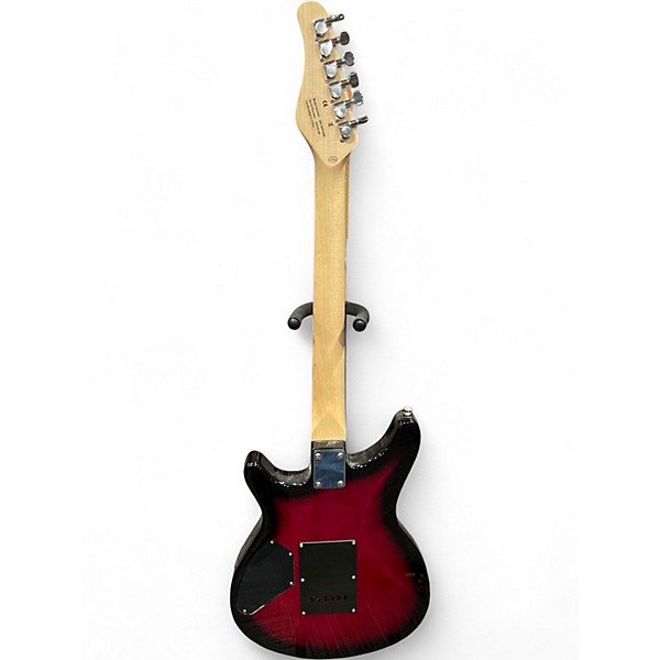 Used Rogue Rocketeer Wine Red Solid Body Electric Guitar