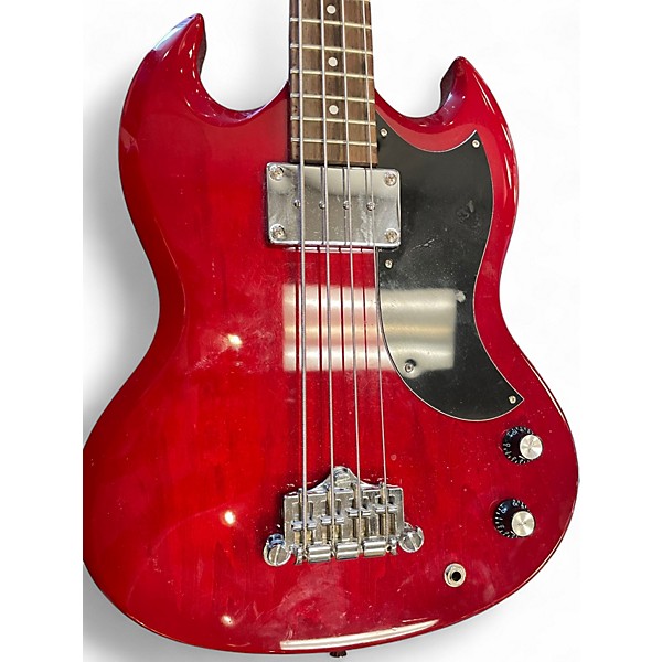 Used Epiphone SG Bass Cherry Electric Bass Guitar