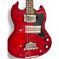 Used Epiphone SG Bass Cherry Electric Bass Guitar