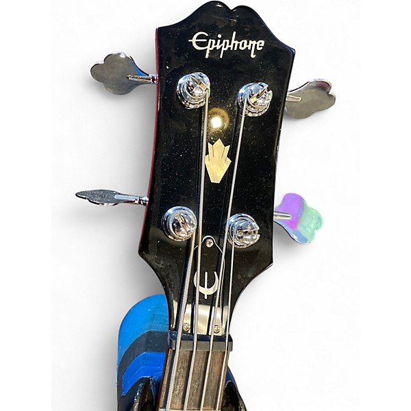 Used Epiphone SG Bass Cherry Electric Bass Guitar