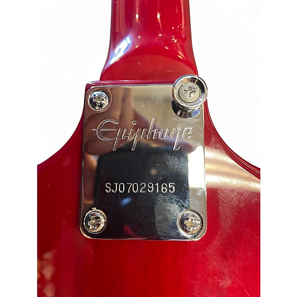 Used Epiphone SG Bass Cherry Electric Bass Guitar