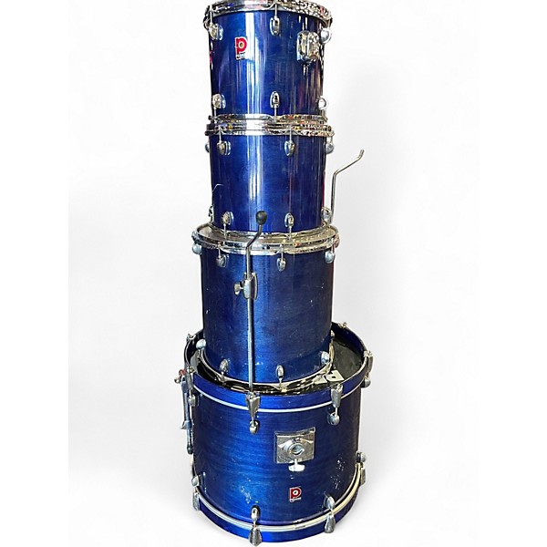 Used Premier 4 Piece XPK Kit Blue Sapphire Drum Kit