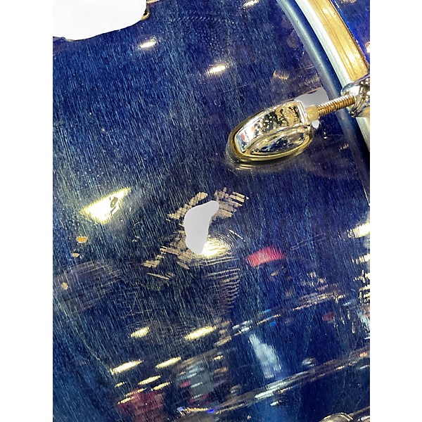 Used Premier 4 Piece XPK Kit Blue Sapphire Drum Kit