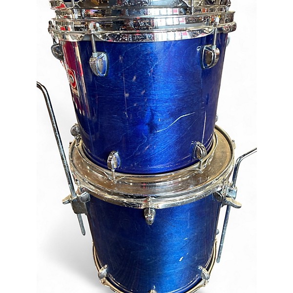 Used Premier 4 Piece XPK Kit Blue Sapphire Drum Kit