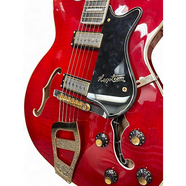 Used Hagstrom Viking II '67 Cherry Hollow Body Electric Guitar
