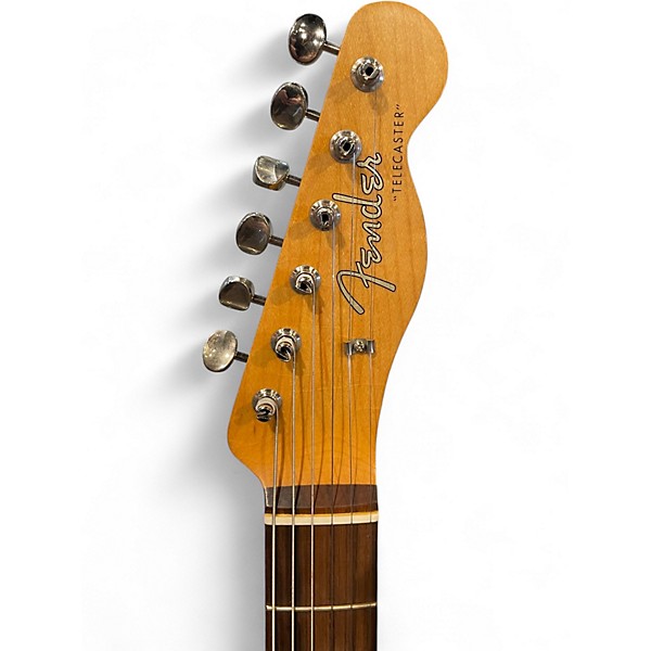 Used Fender Jimmy Page Dragon Art Telecaster Natural Solid Body Electric Guitar