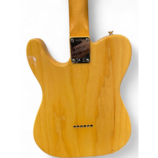 Used Fender Jimmy Page Dragon Art Telecaster Natural Solid Body Electric Guitar