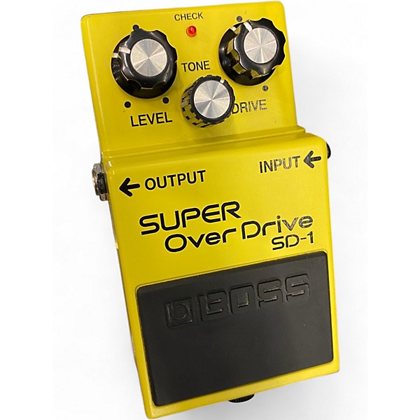 Used BOSS SD1 Super Overdrive Effect Pedal
