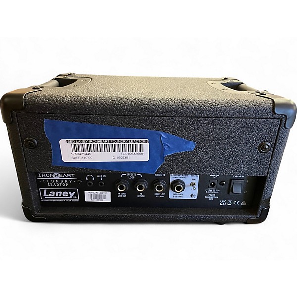 Used Laney Ironheart Foundry Leadtop Solid State Guitar Amp Head