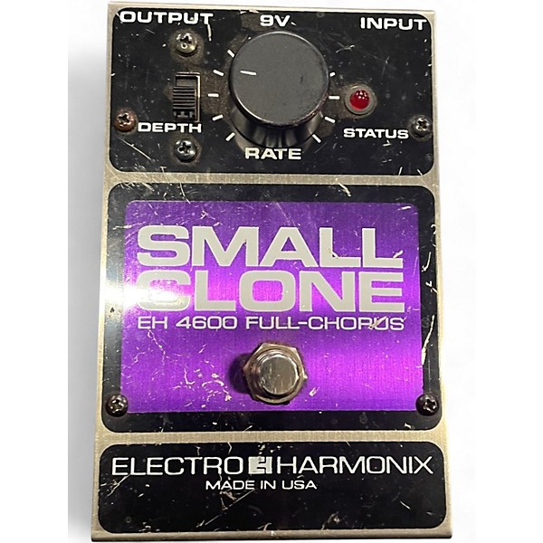 Used Electro-Harmonix Small Clone Analog Chorus Effect Pedal
