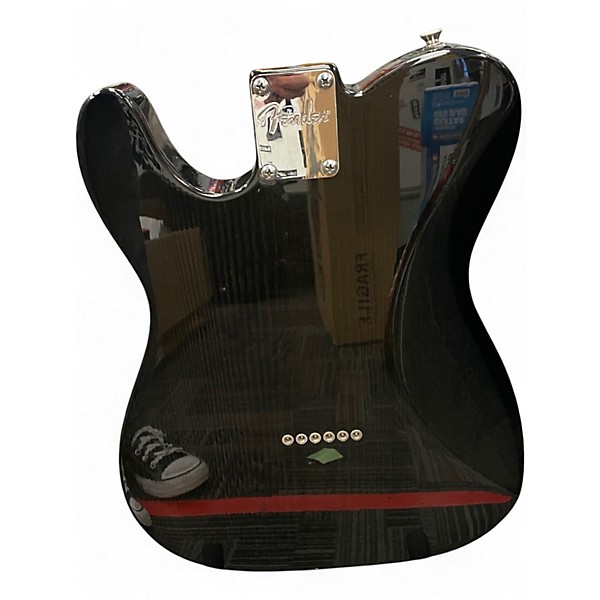 Used Fender Modern Player Telecaster Plus Trans Charcoal Solid Body Electric Guitar
