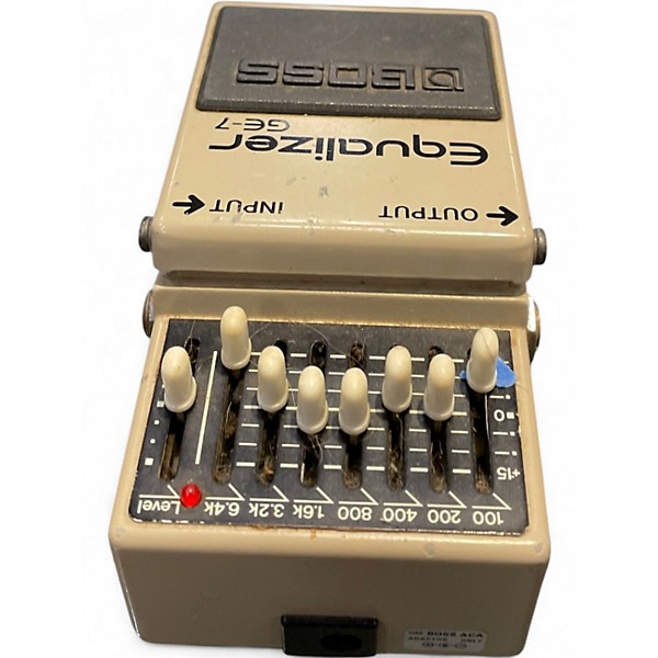 Used BOSS GE7 Equalizer Pedal