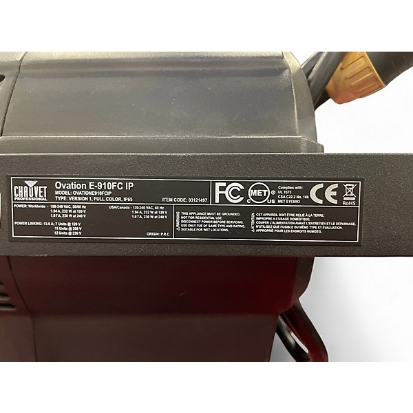 Used CHAUVET Professional E-910FC ip Mixer Light
