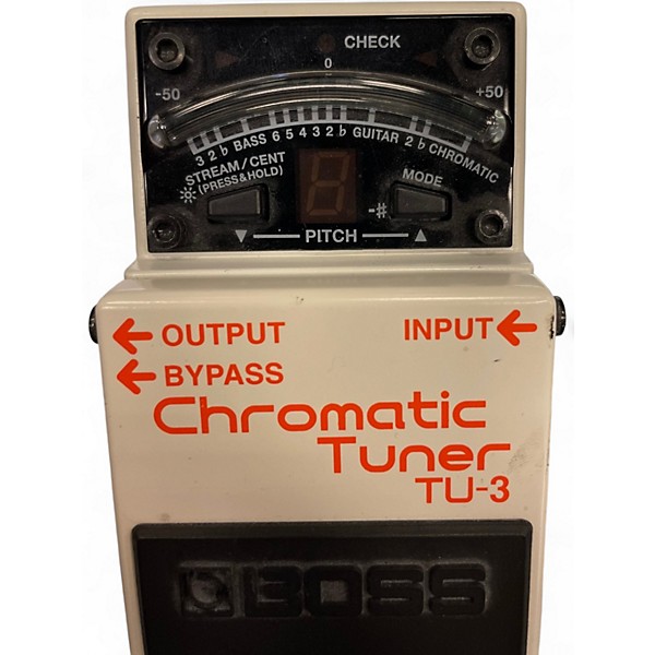 Used BOSS TU3 Chromatic Tuner Pedal