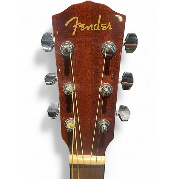 Used Fender CD60 Mahogany Mahogany Acoustic Guitar