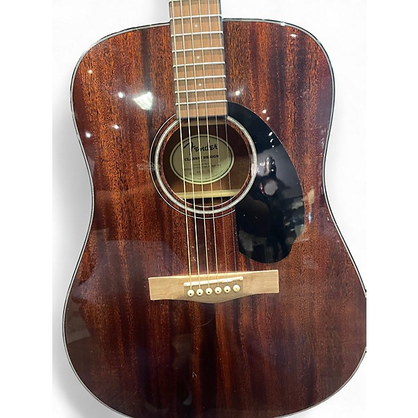 Used Fender CD60 Mahogany Mahogany Acoustic Guitar