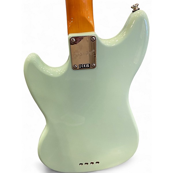 Used Squier Classic Vibe 60s Mustang Surf Green Solid Body Electric Guitar