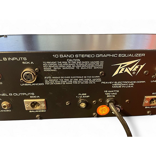 Used Peavey GRAPHIC EQUALIZER Equalizer